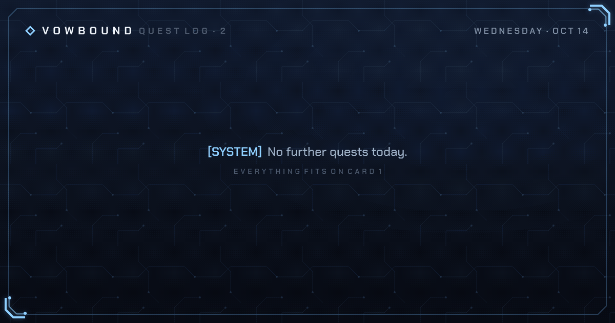 Quest card 2