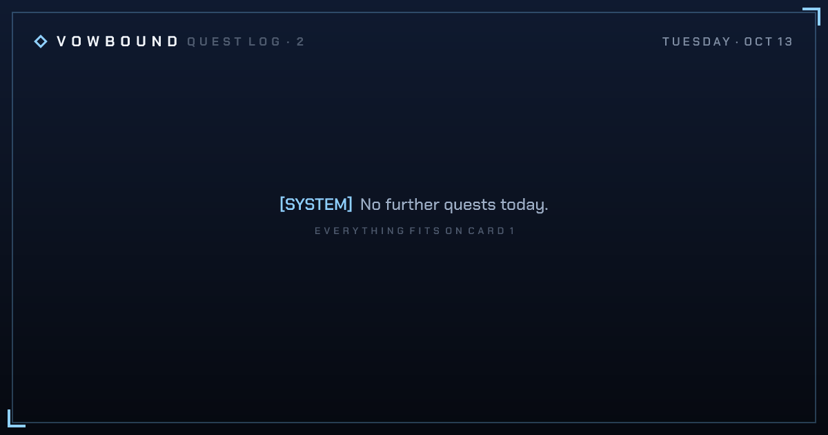Quest card 2